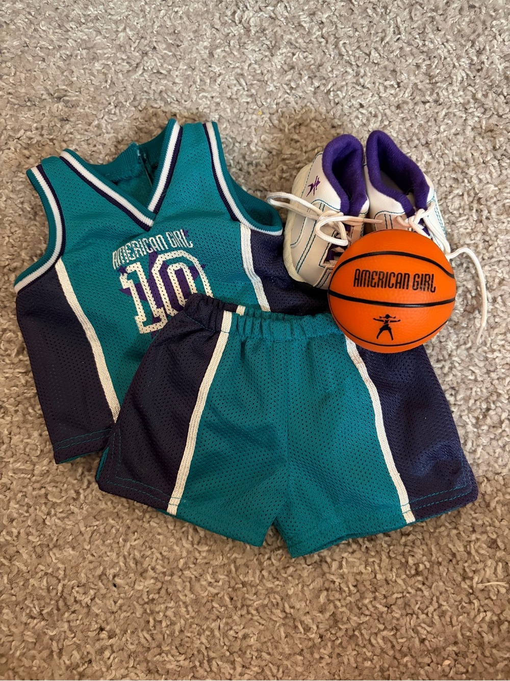 American Girl Basketball Outfit